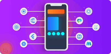 Mobile app design Image