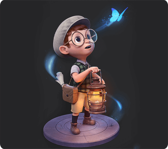 3d Game Modeling Boy