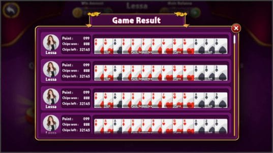 rummy sample screen 8