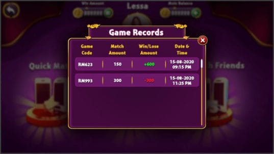 rummy sample screen 9