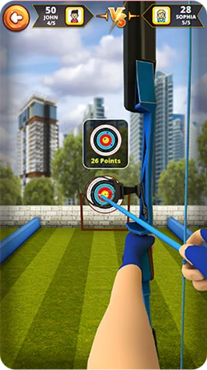archery game screen 2