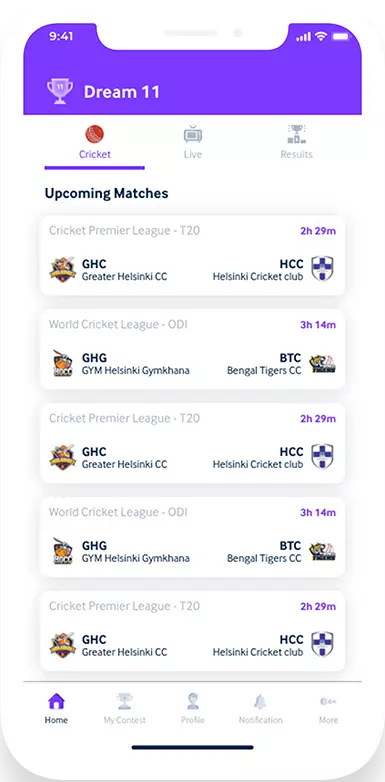 Fantasy App Features