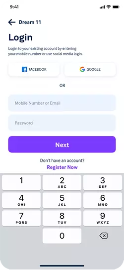 Fantasy Sports App