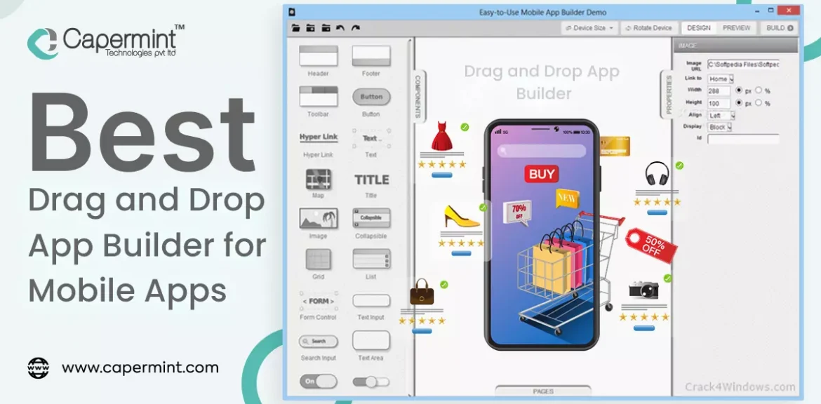 Drag-and-drop-app-builder