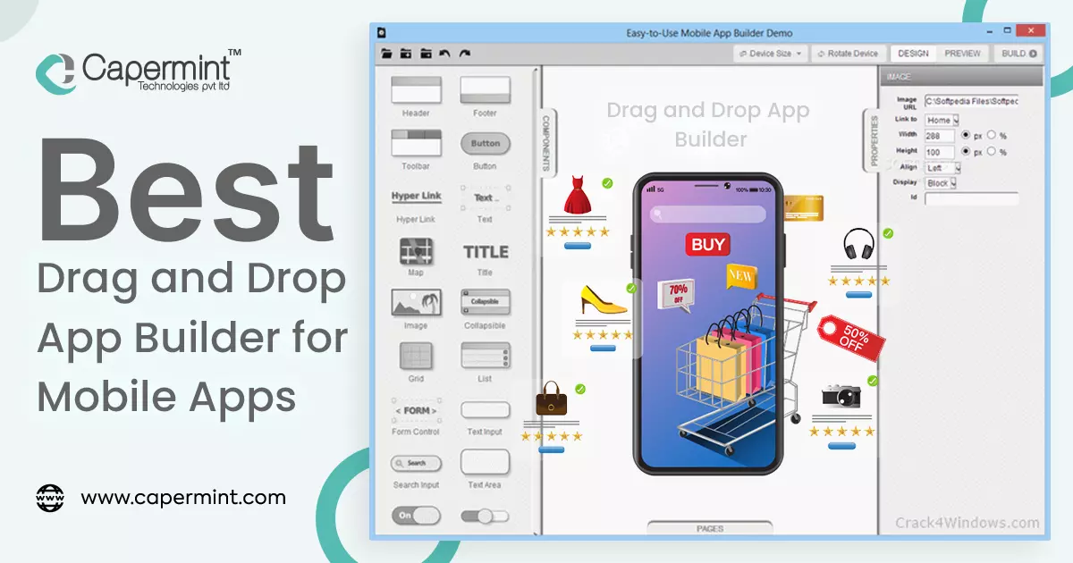 Drag-and-drop-app-builder