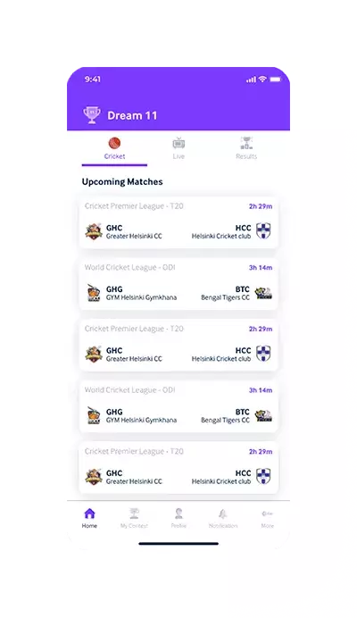 Fantasy Cricket App Development Company
