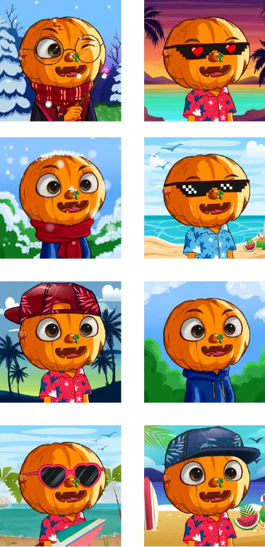Premium Pumpkin NFTs