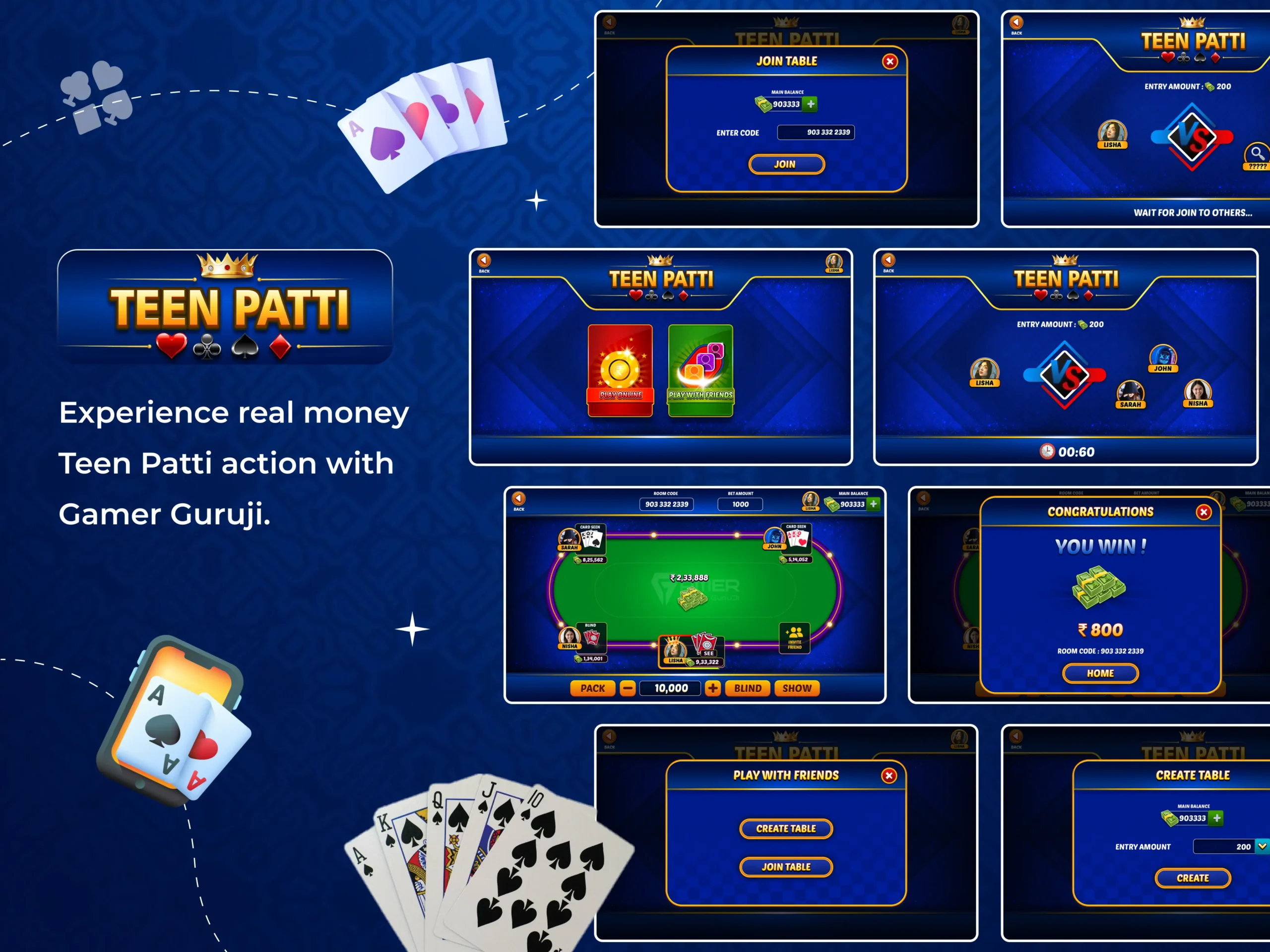 Gamer Guruji - Teen Patti