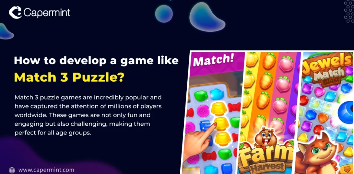 Develop Game Like Match 3 Puzzle